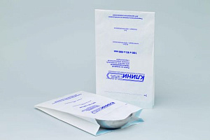 Пакеты бумажные объемные Клинипак для воздушной и паровой стерилизации